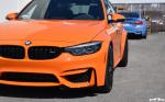 BMW M3 Sedan Fire Orange by EAS 2018 года